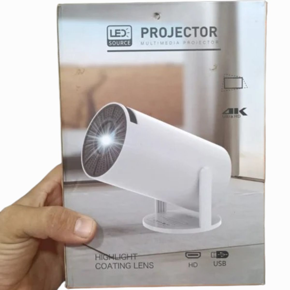 GENERICO - Mini Proyector Portátil Modelo HY300