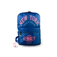 ARZANE - Mochila Juvenil Pop Street Varsity New York Azul