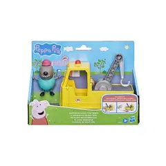 HASBRO - Muñeca Peppa Pig El Gran Remolque Del Abuelo Perro