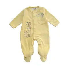 PUMUCKI - Enterito Plush Bebé Amarillo Bebé
