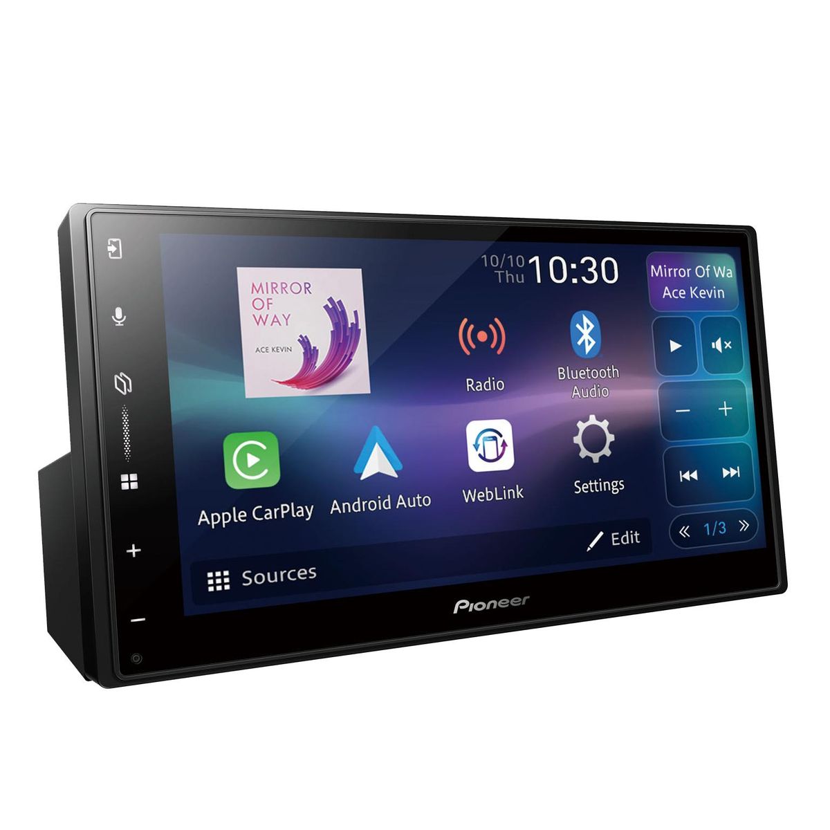 PIONEER - Radio Multimedia Pioneer DMH-A5650BT, CarPlay y AndroidAuto Certificado