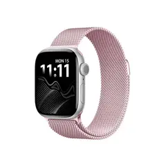 GENERICO - Correa Milanesa con broche magnetico compatible con Apple Watch