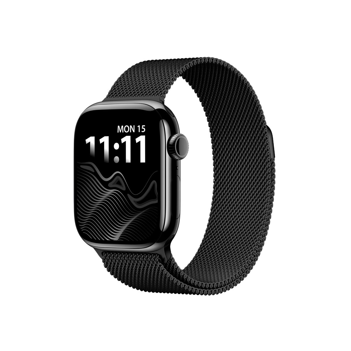 GENERICO - Correa Milanesa con broche magnetico compatible con Apple  Watch