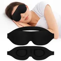 KUANGYE - 3d Antifaz Para Dormir No Presiona Ojos Ajustable Sueño