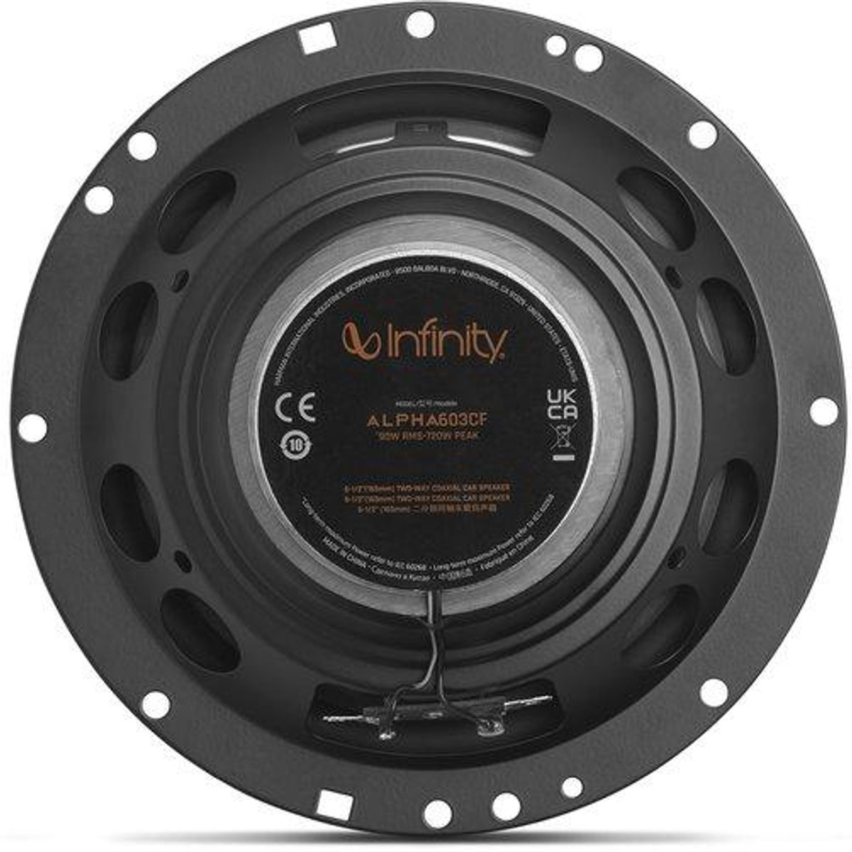 INFINITY - Componentes para auto Infinity Alpha 603CF 6.5”
