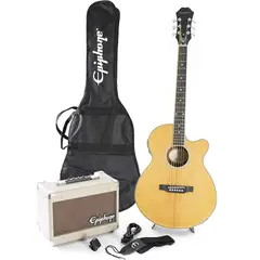 EPIPHONE - Pack de guitarra electroacustica EEP 4NACH1-EU