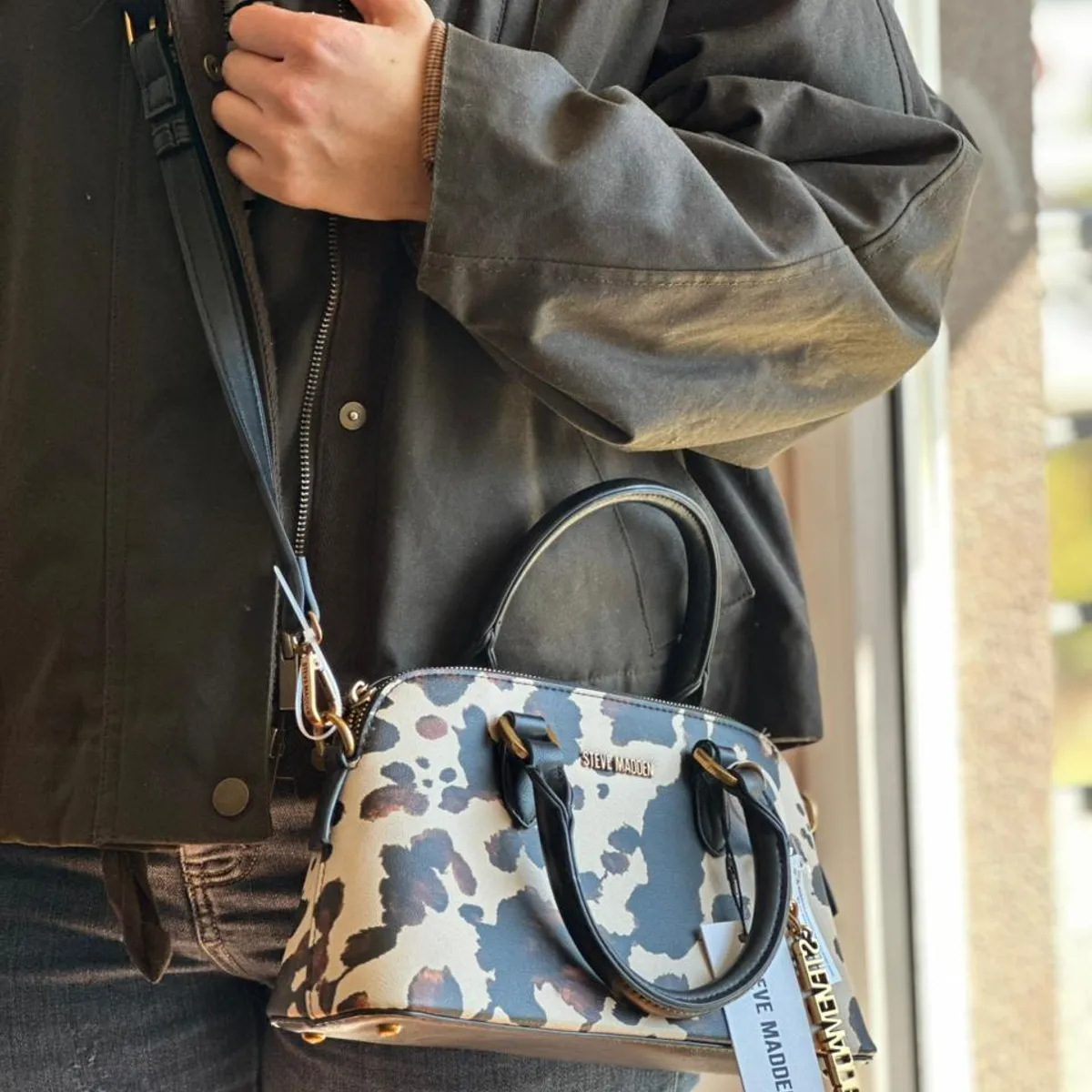 STEVE MADENN - Cartera Steve Madden CrossBody Animal Print