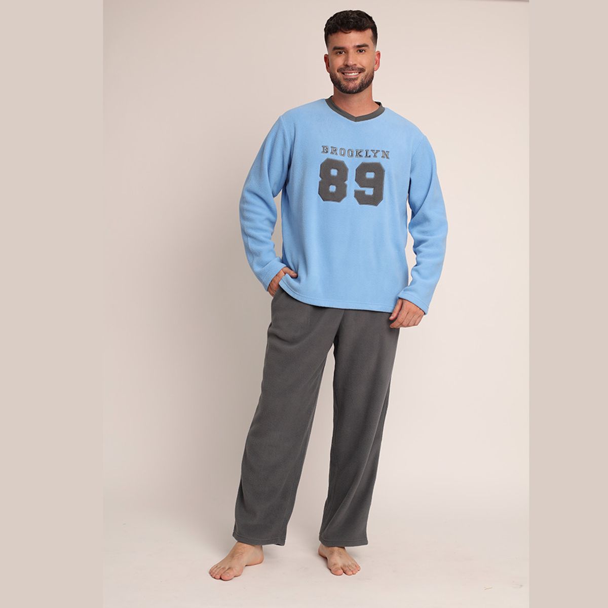MONA - Pijama Micropolar Brooklyn Monamour