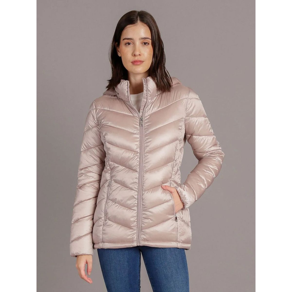 CALVIN KLEIN - Parka Puffer con Gorro