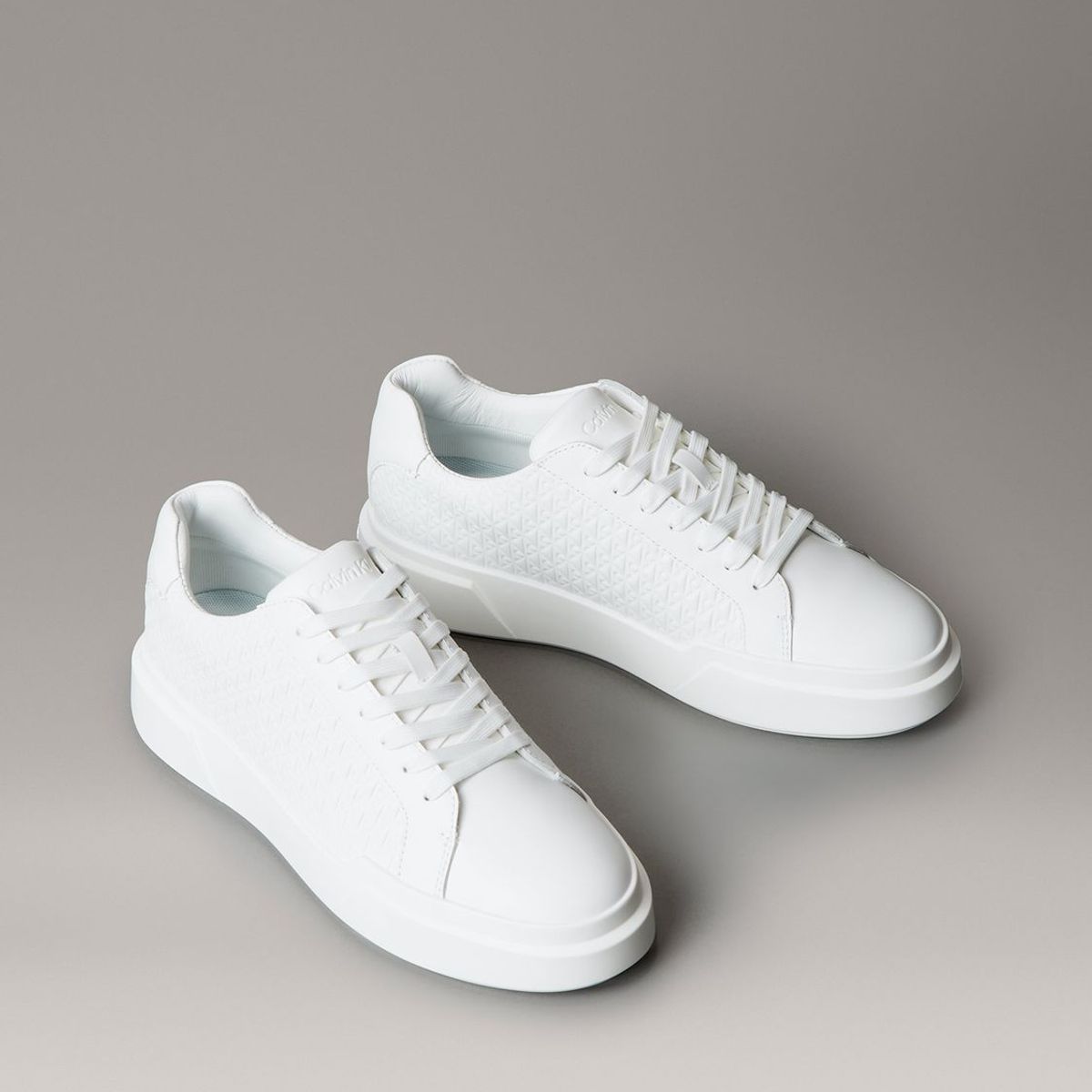 CALVIN KLEIN - Zapatillas con Estampado de Monograma en Relieve