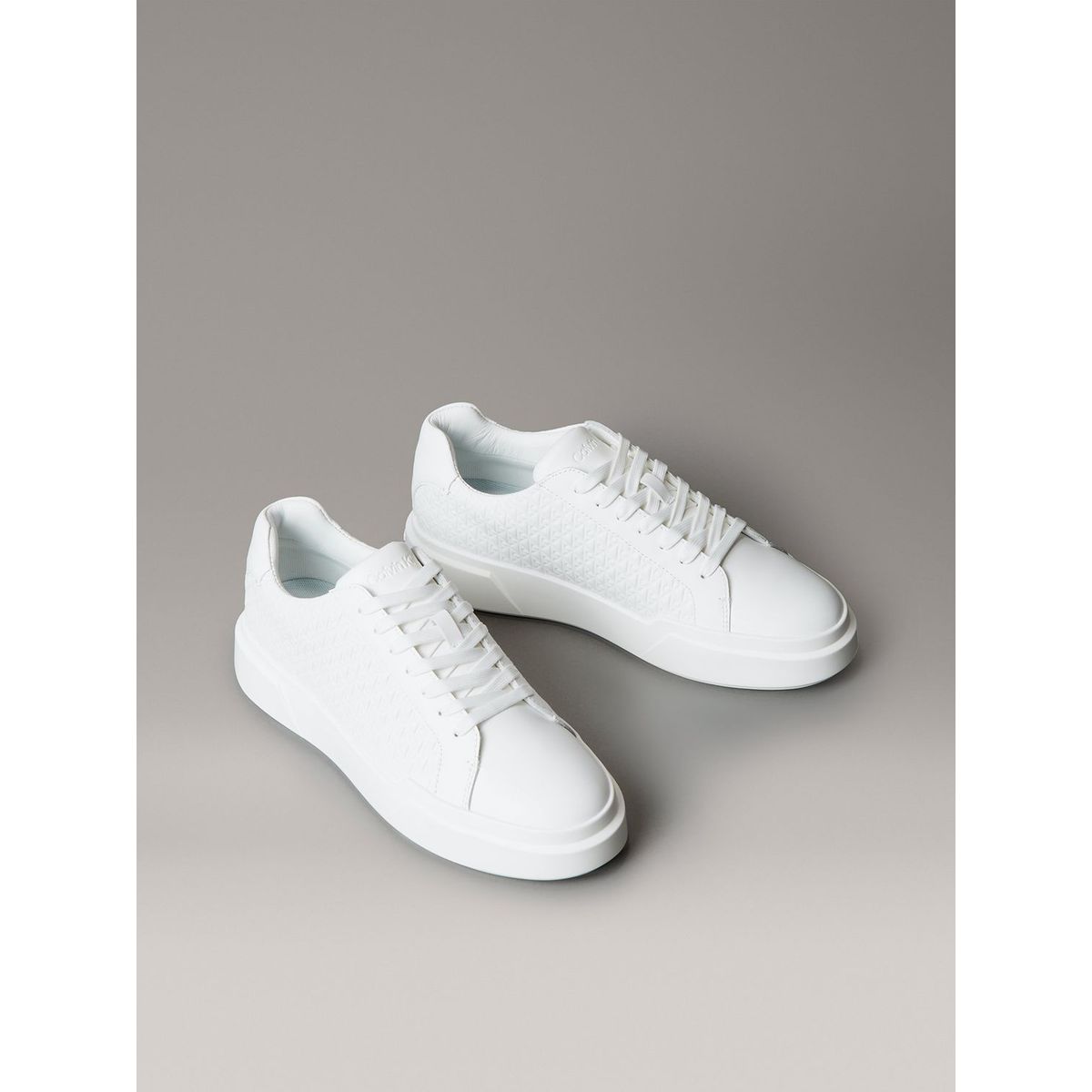 CALVIN KLEIN - Zapatillas con Estampado de Monograma en Relieve