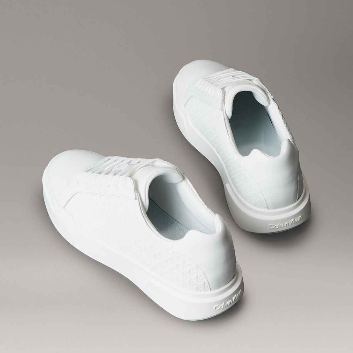CALVIN KLEIN - Zapatillas con Estampado de Monograma en Relieve