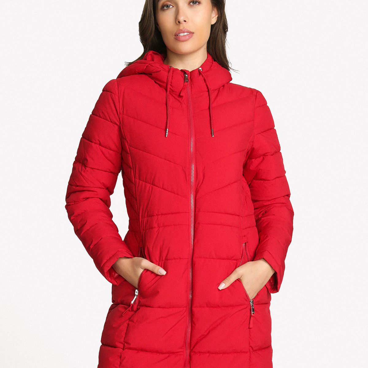TOMMY HILFIGER - Parka Packable Acolchada Rojo Tommy Hilfiger