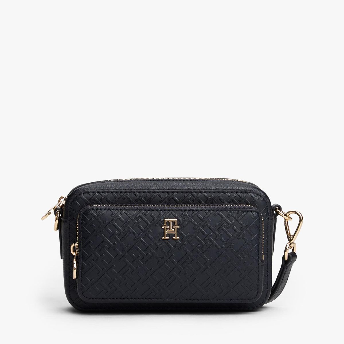 TOMMY HILFIGER - Cartera Bandolera Hilfiger Icon Azul Tommy Hilfiger