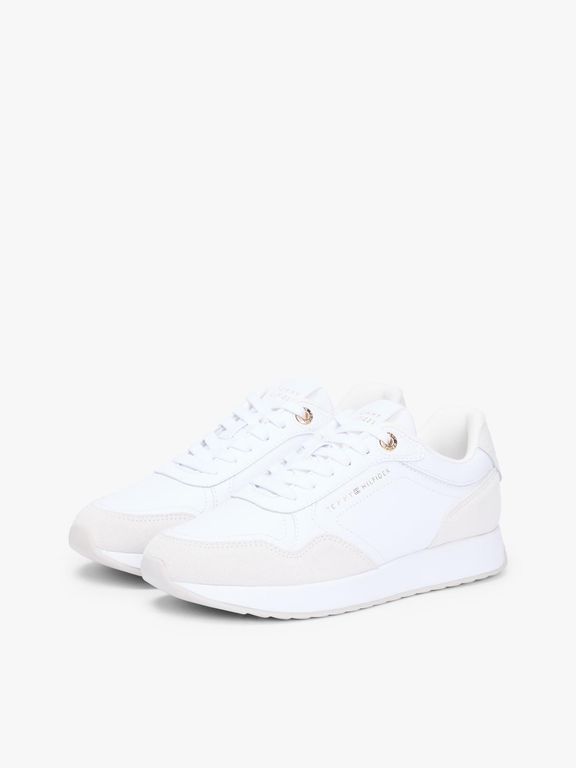 Zapatillas Monogram De Cuero Blanco