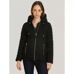 TOMMY HILFIGER - Parka Ligera Acolchada Negro