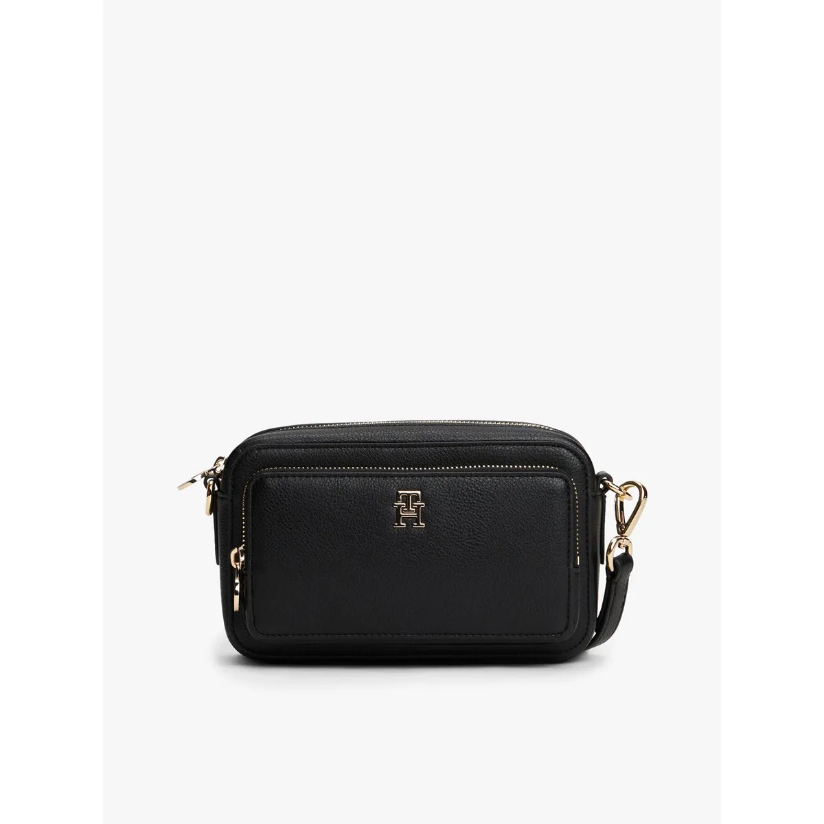 TOMMY HILFIGER - Cartera Bandolera Hilfiger Icon Negro Tommy Hilfiger