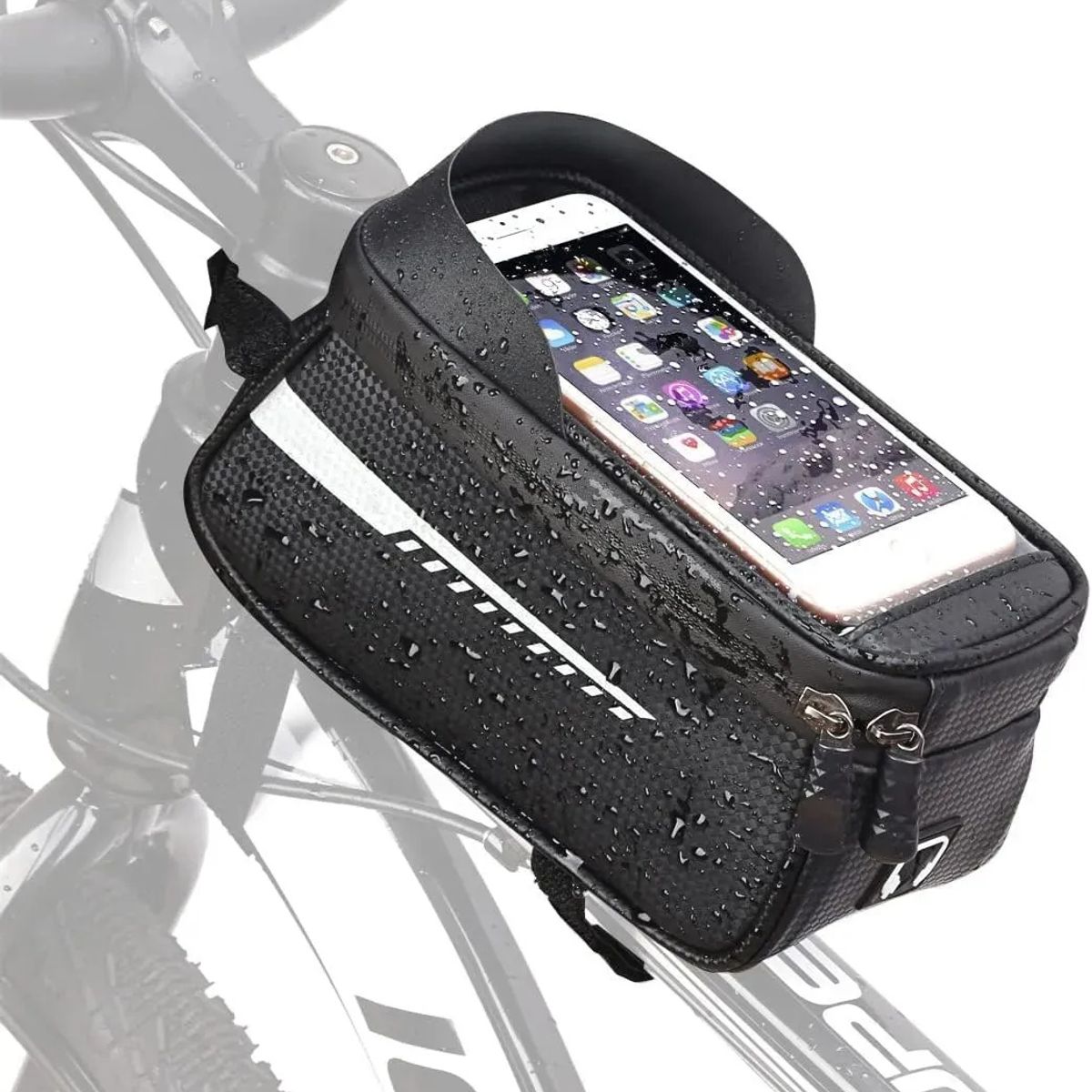 EVERSO - Bolso Porta Celular Bicicleta Impermeable Con Pantalla Táctil
