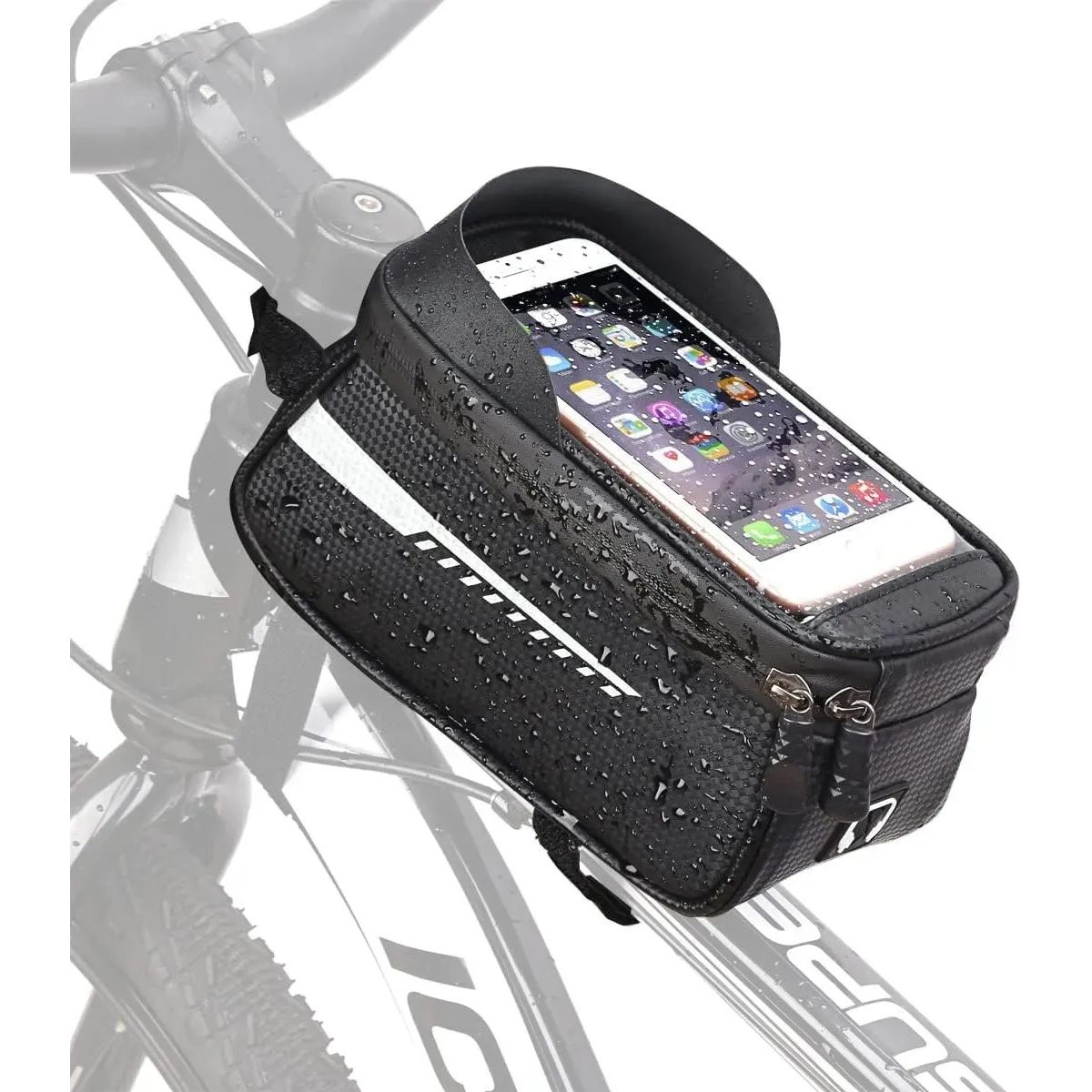 EVERSO - Bolso Porta Celular Bicicleta Impermeable Con Pantalla Táctil