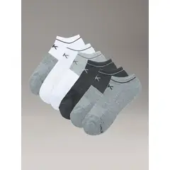 CALVIN KLEIN - Pack de 6 Calcetines Acolchados de Corte Bajo Multicolor