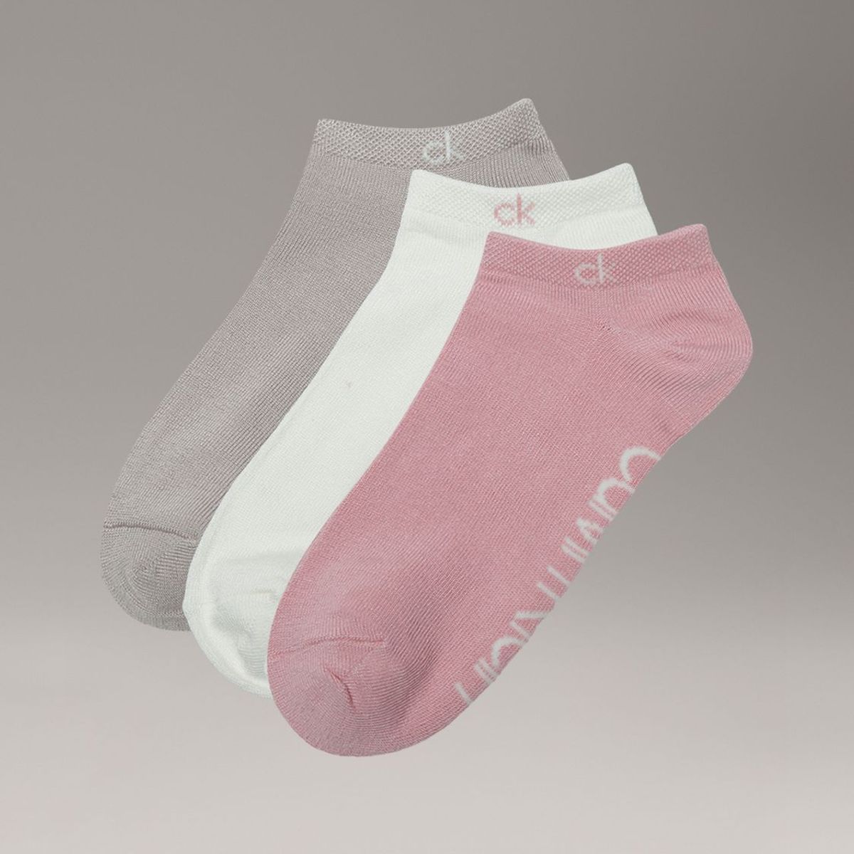 CALVIN KLEIN - Pack de 3 Calcetines Super Suaves Calvin Klein Multicolor