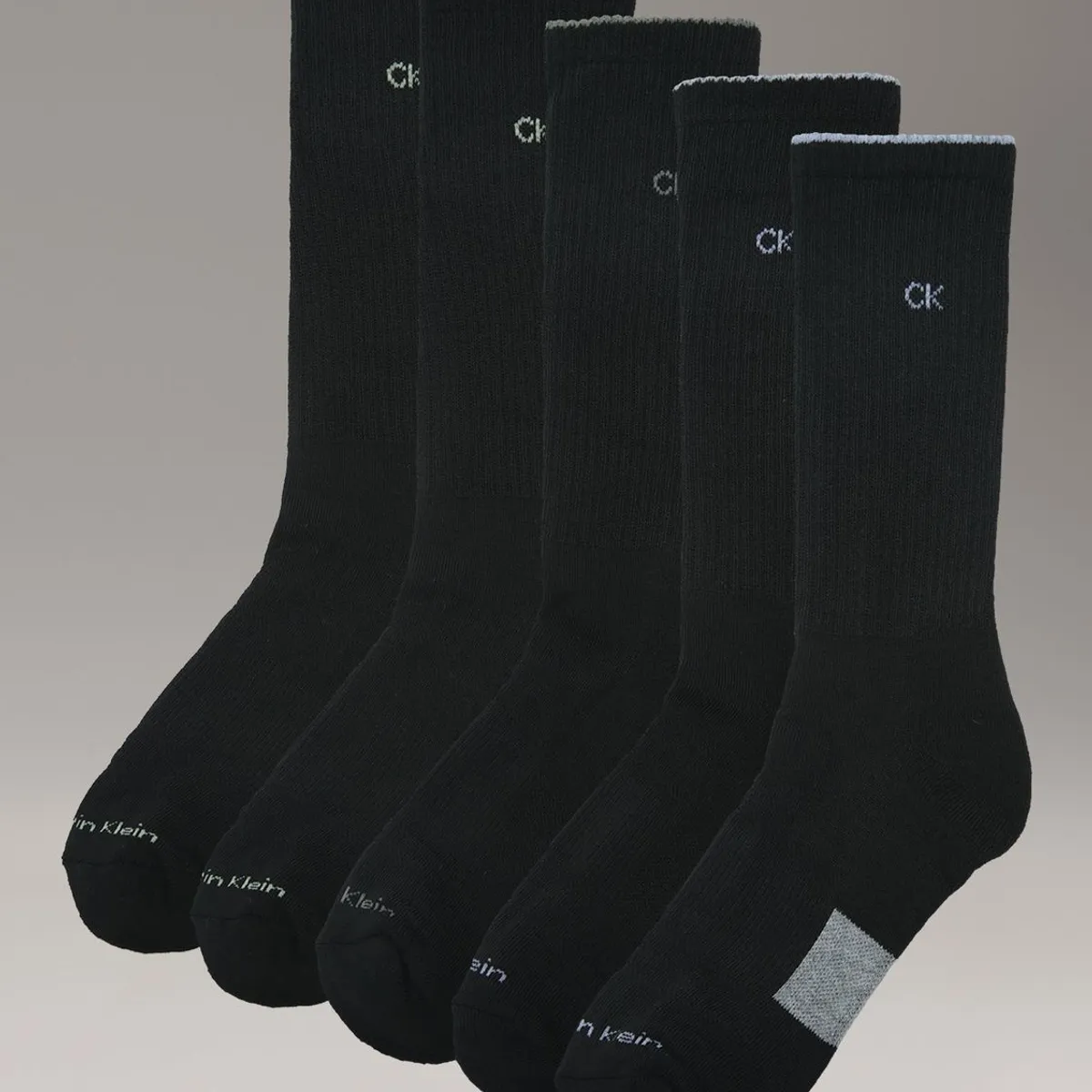 CALVIN KLEIN - Pack de 5 Calcetines Acolchados Calvin Klein Negro