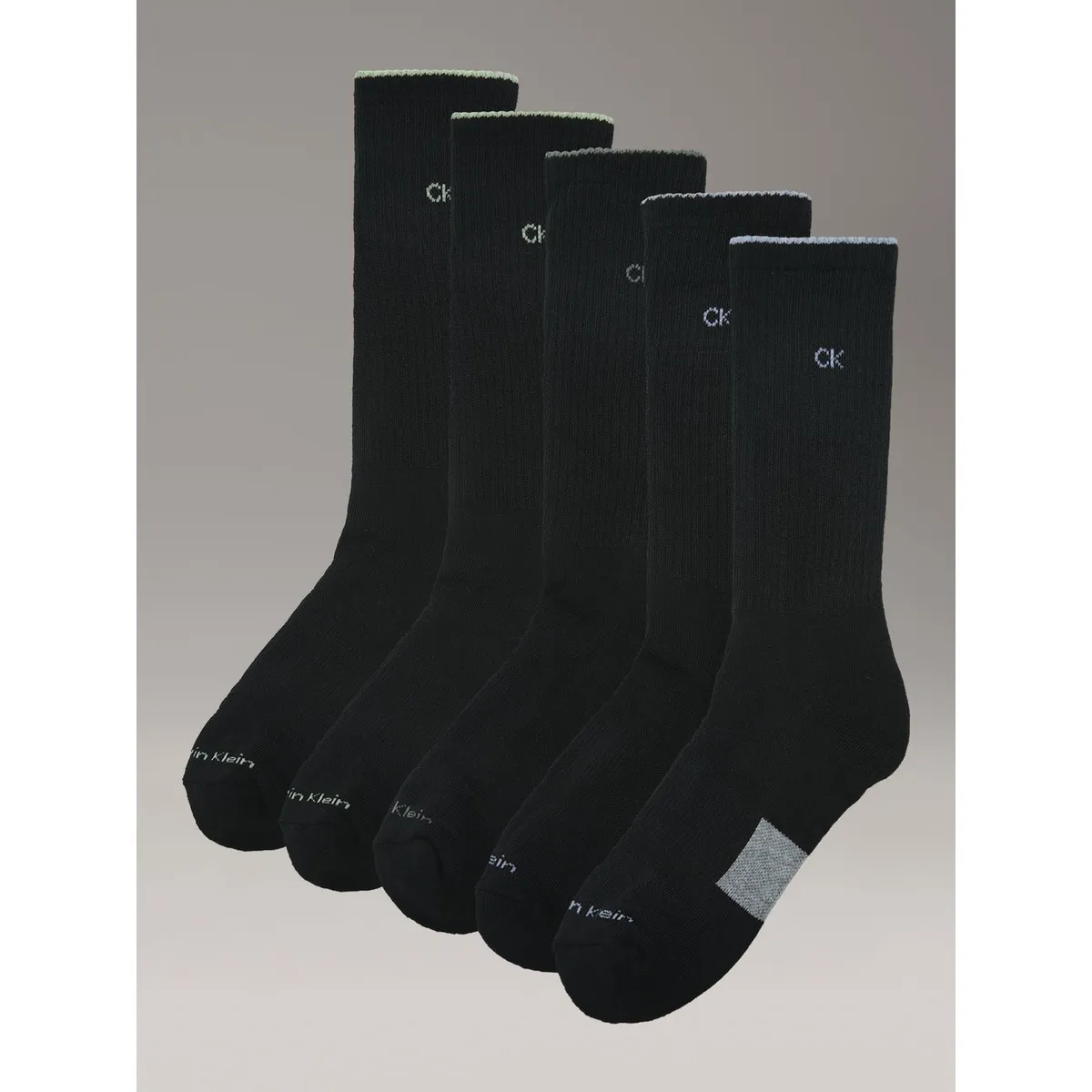 CALVIN KLEIN - Pack de 5 Calcetines Acolchados Calvin Klein Negro