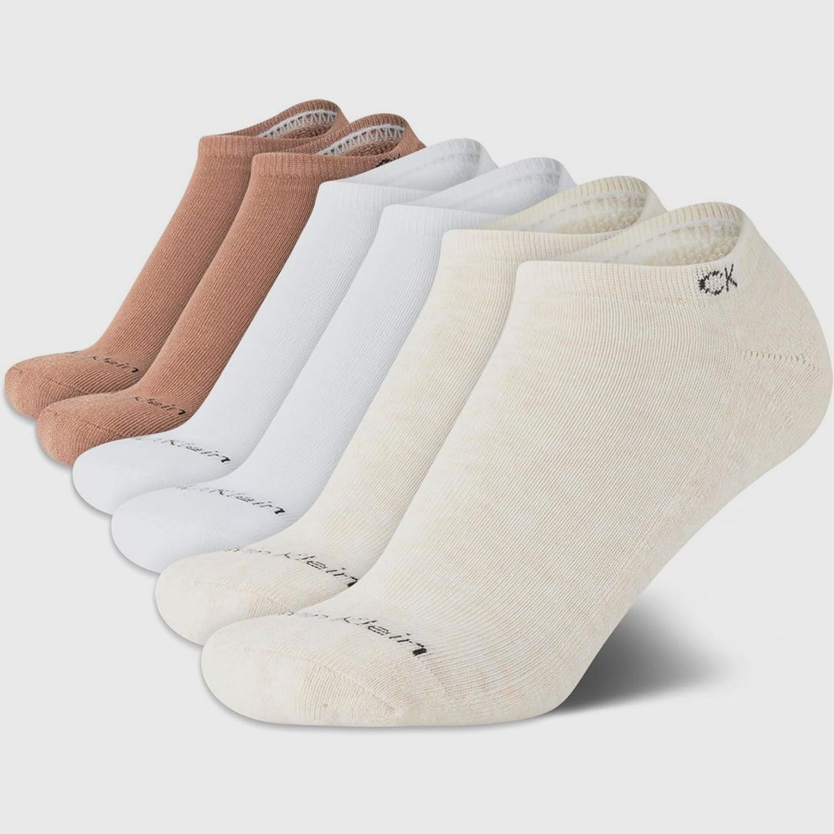 CALVIN KLEIN - Pack de 6 Calcetines Cushion No Show Calvin Klein Multicolor