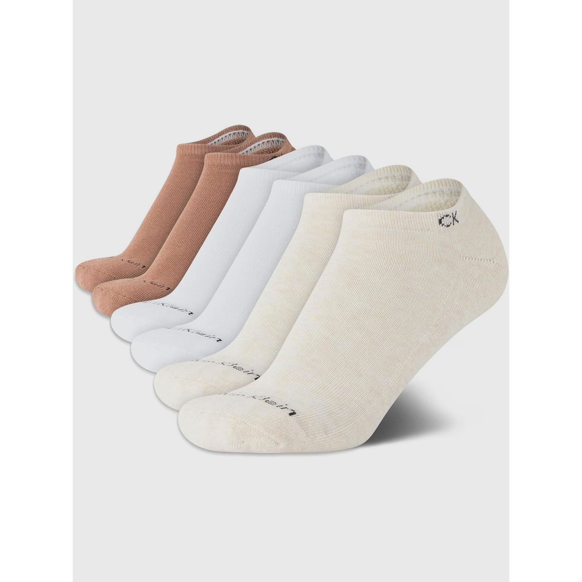 CALVIN KLEIN - Pack de 6 Calcetines Cushion No Show Calvin Klein Multicolor
