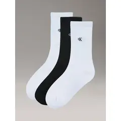 CALVIN KLEIN - Pack de 3 Calcetines Tipo Crew con Amortiguación Multicolor