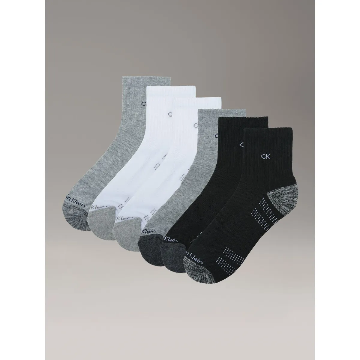 CALVIN KLEIN - Pack de 6 Calcetines Cushion High Quarter