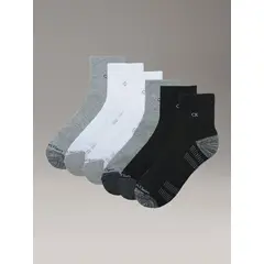 CALVIN KLEIN - Pack de 6 Calcetines Cushion High Quarter