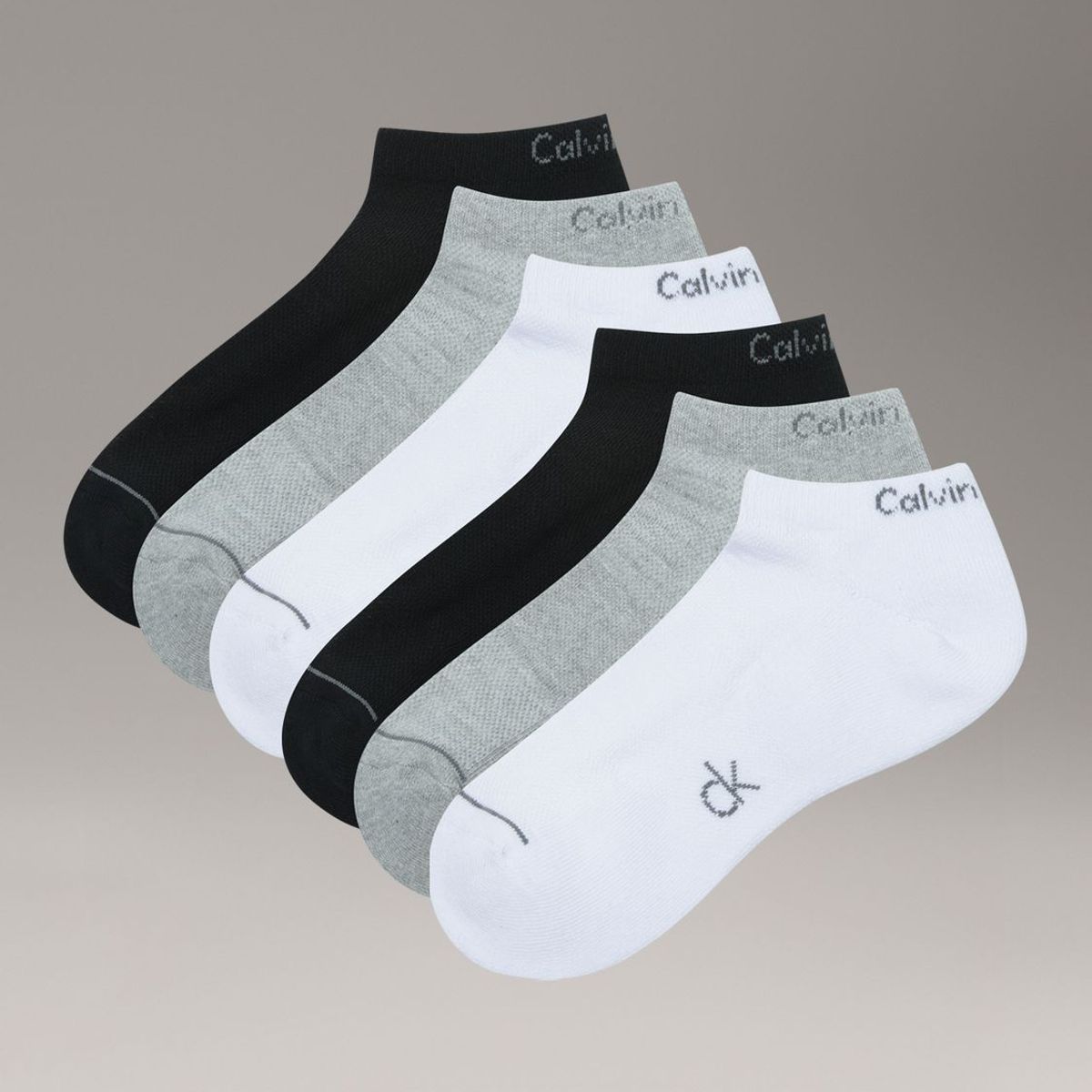 CALVIN KLEIN - Pack de 6 Calcetines Atléticos Bajos