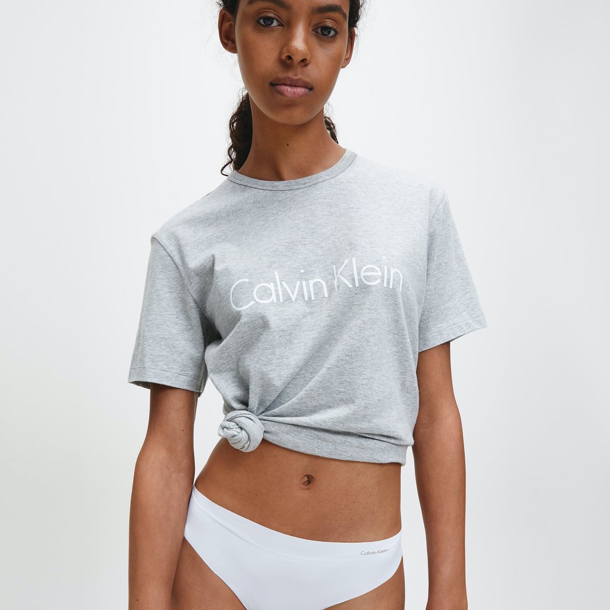CALVIN KLEIN - Colaless Invisible Calvin Klein Blanco