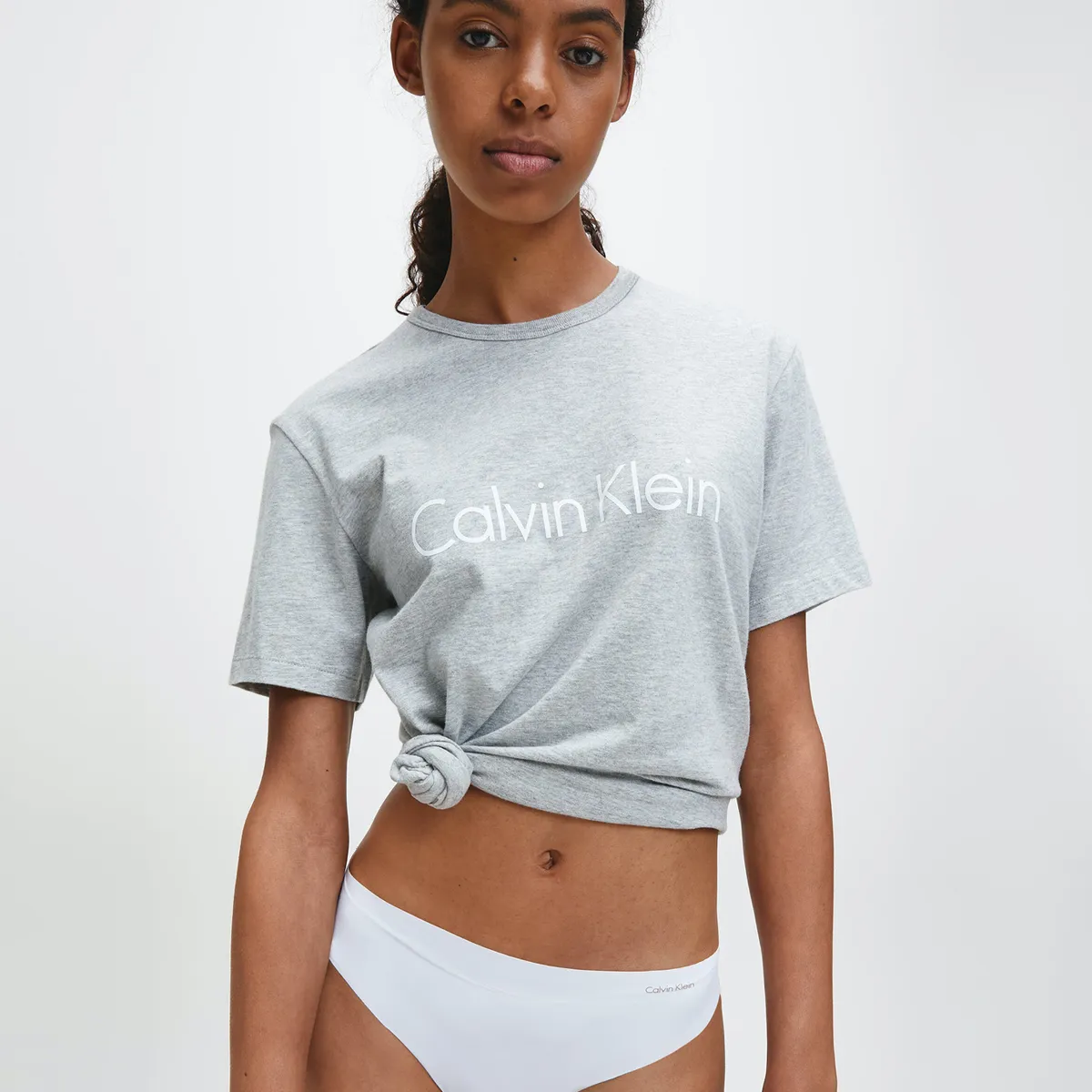 CALVIN KLEIN - Colaless Invisible Calvin Klein Blanco