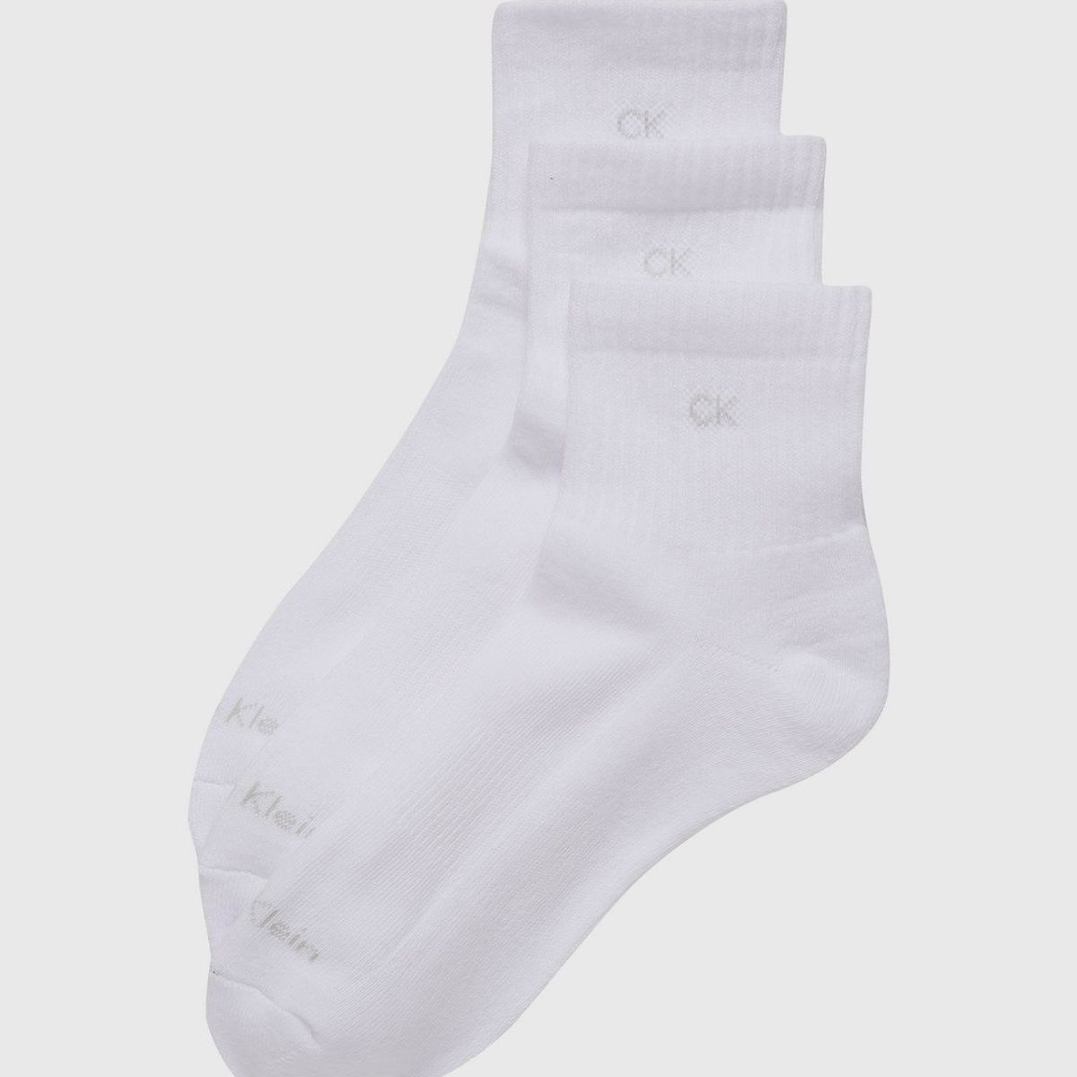 CALVIN KLEIN - Pack de 3 Calcetines Cushion Calvin Klein Blanco