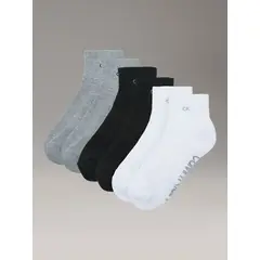 CALVIN KLEIN - Pack de 6 Calcetines 1/2 Terry Cushion Multicolor