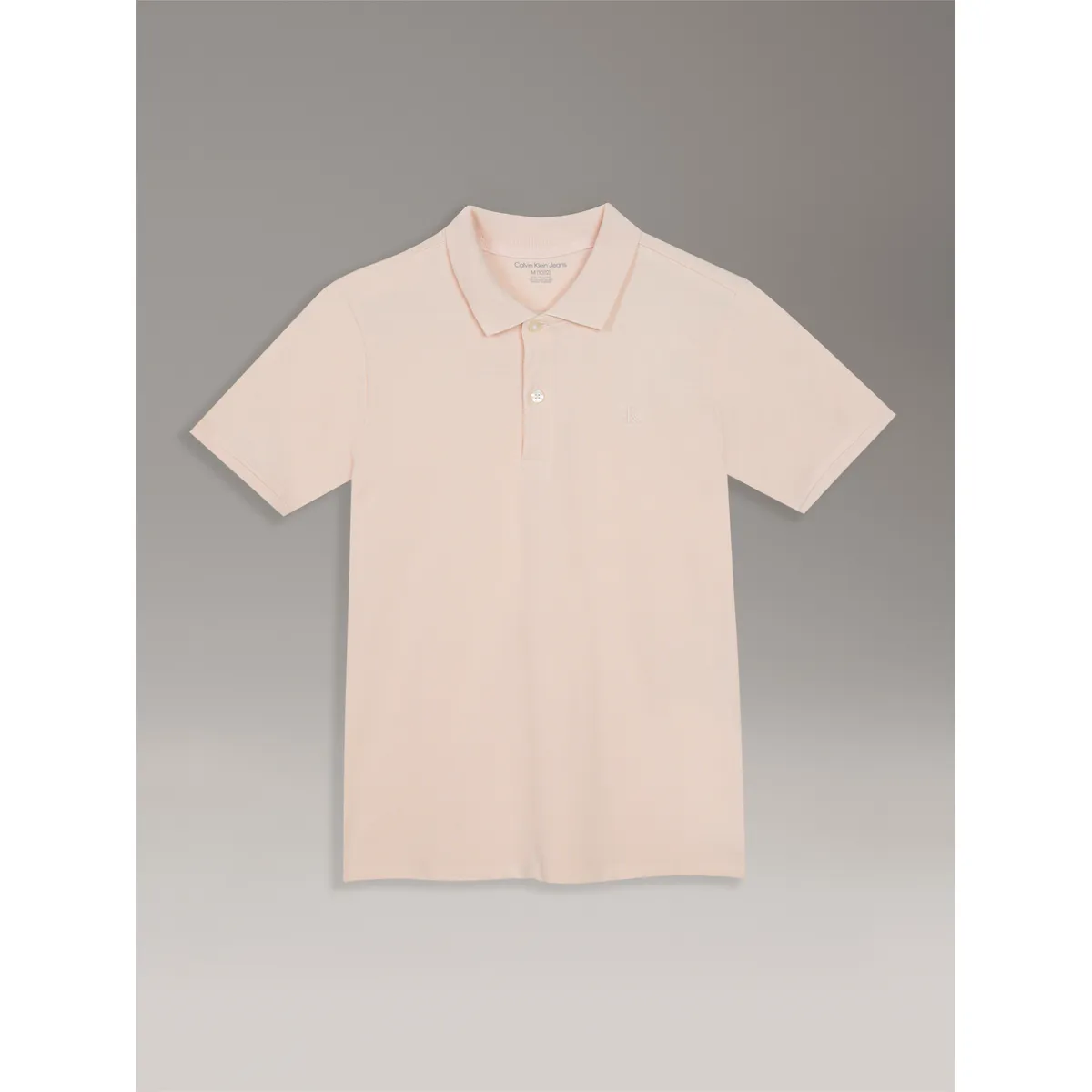 CALVIN KLEIN - Polo Niño CK Solid Calvin Klein Damasco
