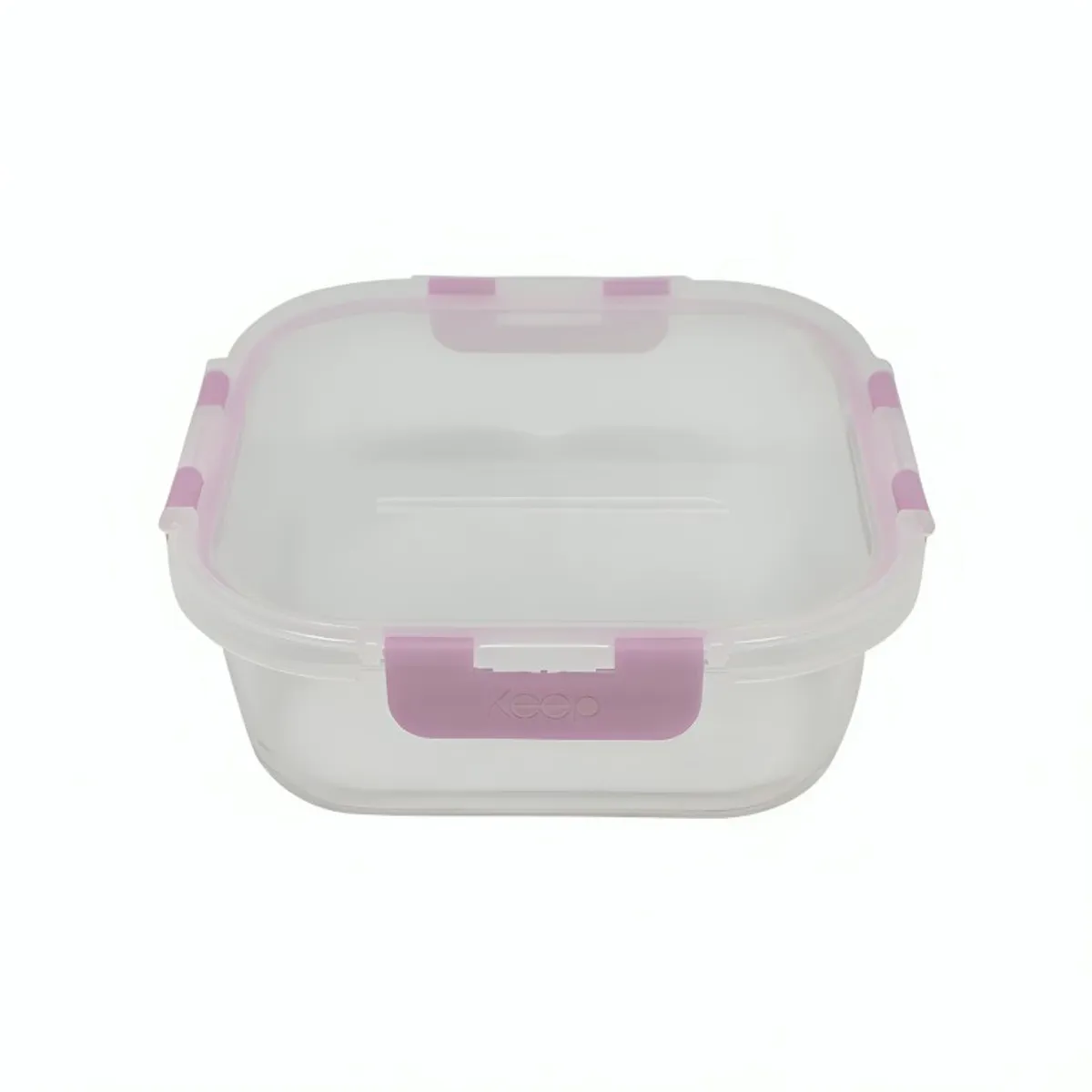 KEEP - HERMETICO CUADRADO 520ML GLASS KEEP