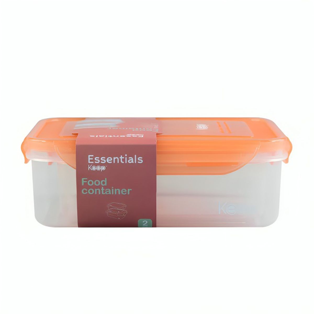 KEEP - Set 2  Contenedor De Alimentos Herméticos Apilables Keep