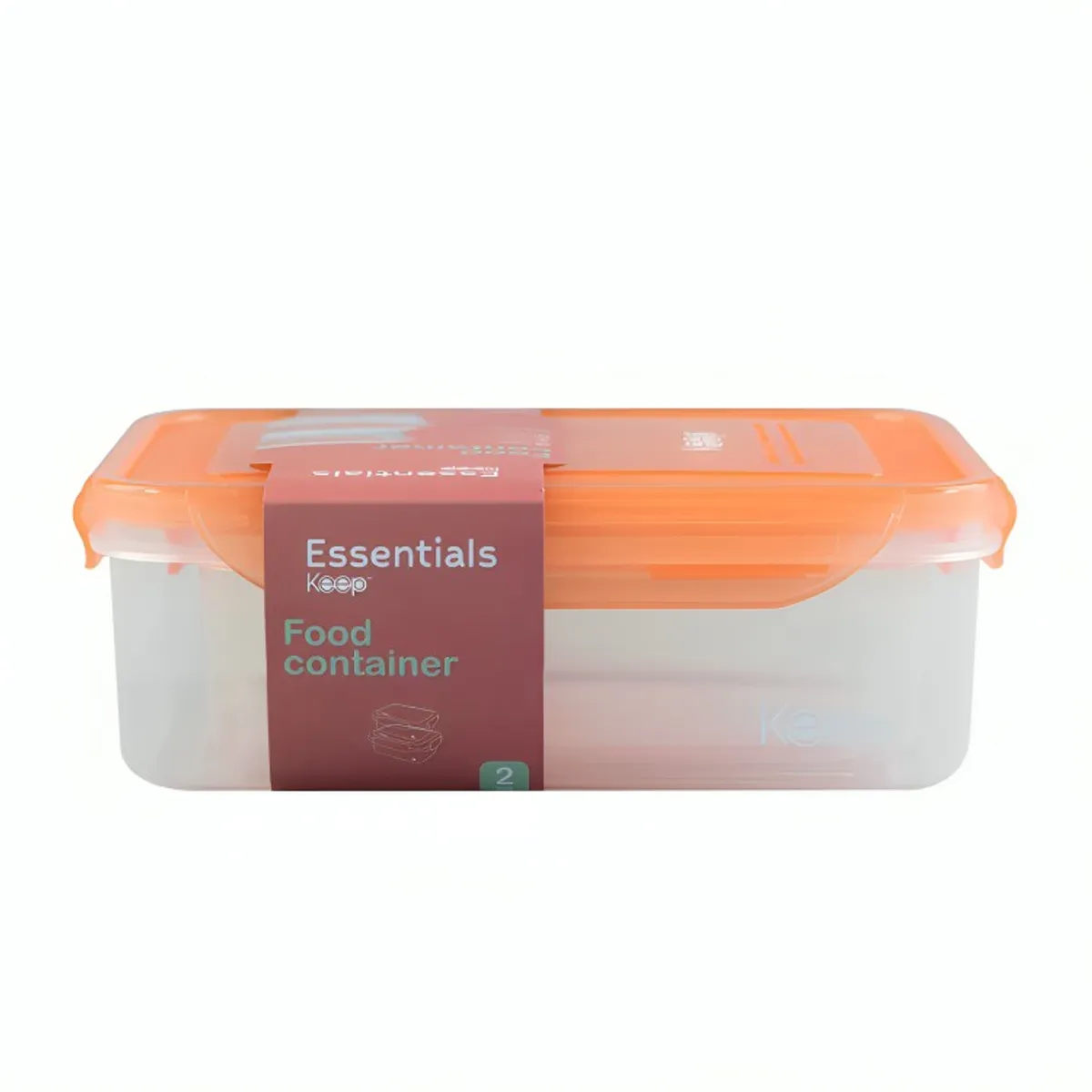 KEEP - Set 2  Contenedor De Alimentos Herméticos Apilables Keep