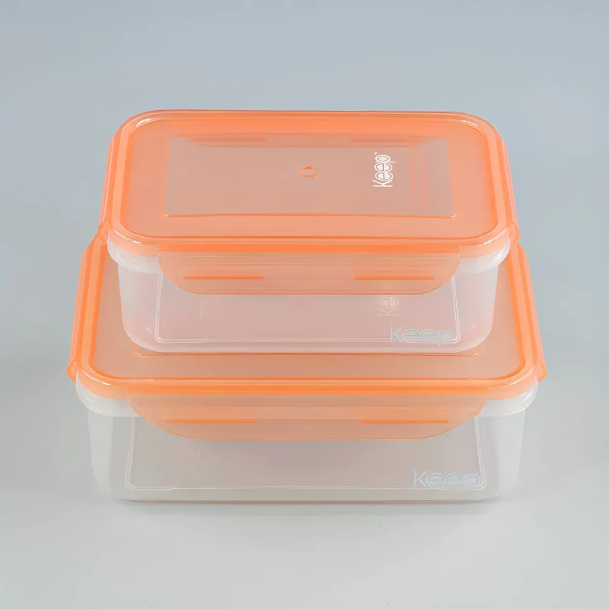 KEEP - Set 2  Contenedor De Alimentos Herméticos Apilables Keep
