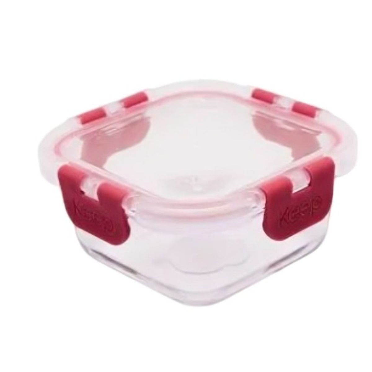 KEEP - HERMETICO CUADRADO 520ML GLASS KEEP