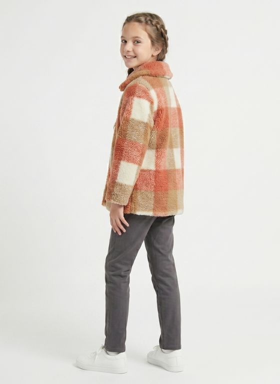 Poleron Chiporro Nina Jacket Polar Oversize Aesthetic Coral 6