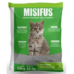 GENERICO - Arena Misifus Manzana 20 kg