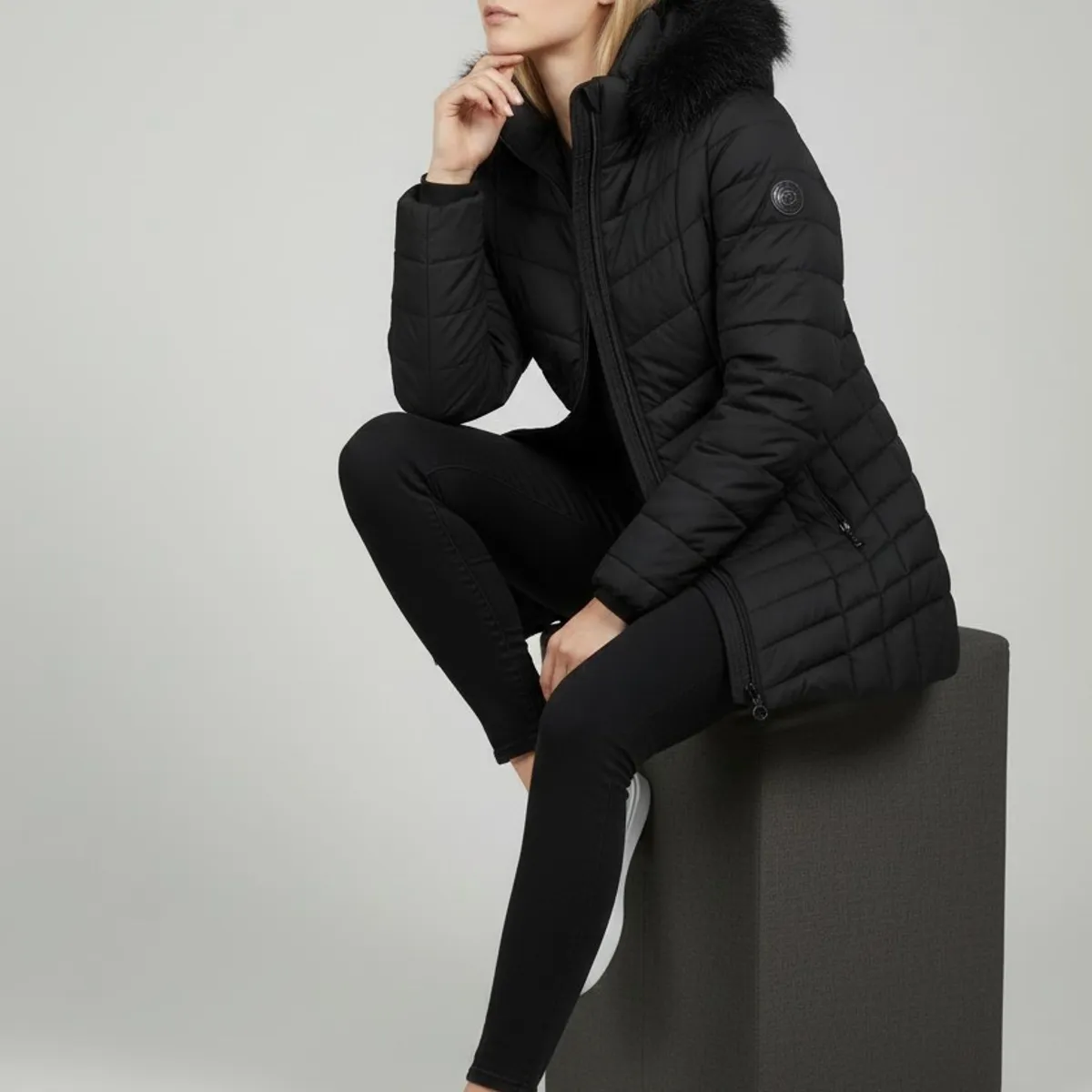 BLUE MOUNTAIN - Parka Mujer Engomada Térmica