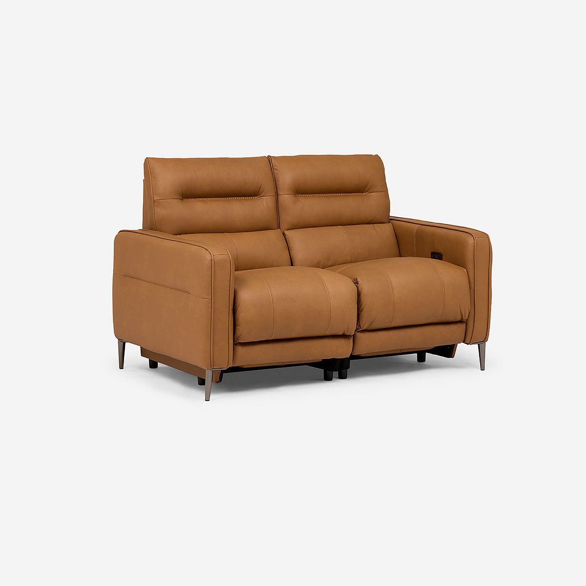 ROSEN - Sofá Reclinable Montalvo 2 Cuerpos Cuero/PVC Eléctrico