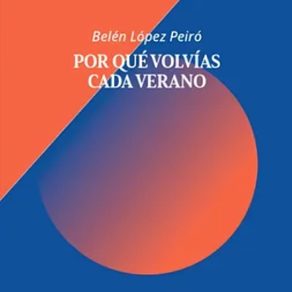 TOP10BOOKS - LIBRO Por Qué Volvías Cada Verano - BELÉN LÓPEZ PEIRÓ