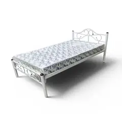 RECUTEX - CAMA REBECA METAL 1PZA+ COLCHON D18X12CM