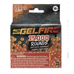 HASBRO - Nerf Pro Gelfire 15000 Recargas Proyectiles Blando
